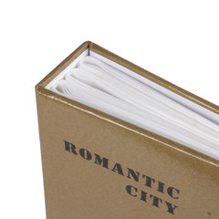 Фотоальбом BRAUBERG на 200 фото 10&times;15 см, твердая обложка, &laquo;Париж&raquo;, бежевый, 391122