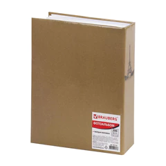 Фотоальбом BRAUBERG на 200 фото 10&times;15 см, твердая обложка, &laquo;Париж&raquo;, бежевый, 391122