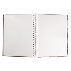 Фотоальбом BRAUBERG 20 магнитных листов, 23&times;28 см, &laquo;Трамвай&raquo;, светло-коричневый, 391125