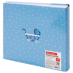 Фотоальбом BRAUBERG &laquo;It's a boy&raquo; на 200 фото 10&times;15 см, твердая обложка, бумажные страницы, бокс, голубой, 391146