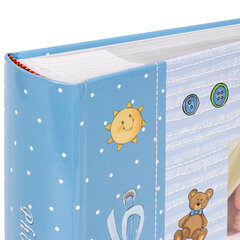 Фотоальбом BRAUBERG &laquo;It's a boy&raquo; на 200 фото 10&times;15 см, твердая обложка, бумажные страницы, бокс, голубой, 391146