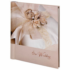 Изображение товара Фотоальбом BRAUBERG свадебный «Наша свадьба» 20 магнитных листов, 23×28 см, спираль, 391154