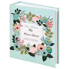 Изображение товара Фотоальбом BRAUBERG «Цветочный узор» на 304 фото 10×15 м, твердая обложка, термосклейка, 391162