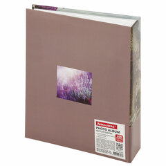 Фотоальбом BRAUBERG &laquo;Цветущая улица&raquo; на 200 фото 10&times;15 см, твердая обложка, термосварка, 391163