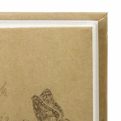 Фотоальбом BRAUBERG "Бабочка, крафт" на 200 фото 10&times;15 см, твердая обложка, термосварка, 391164