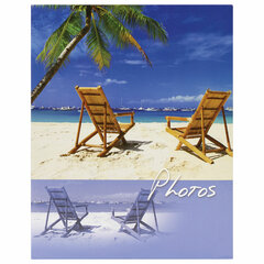 Фотоальбом BRAUBERG &laquo;Отдых у моря&raquo; на 200 фото 10&times;15 см, твердая обложка, термосварка, 391169