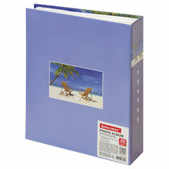 Фотоальбом BRAUBERG &laquo;Отдых у моря&raquo; на 200 фото 10&times;15 см, твердая обложка, термосварка, 391169