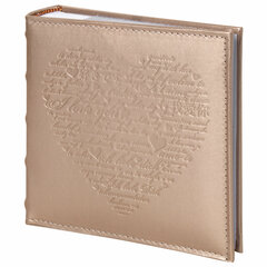 Изображение товара Фотоальбом BRAUBERG «I love you» на 200 фото 10×15 см, под кожу, бумажные страницы, переплет, бокс, 391175