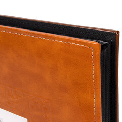 Фотоальбом BRAUBERG &laquo;Camel&raquo; на 500 фото 10&times;15 см, под гладкую кожу, коричневый, 391178