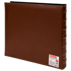 Фотоальбом BRAUBERG &laquo;Camel&raquo; на 500 фото 10&times;15 см, под гладкую кожу, коричневый, 391178