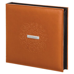 Фотоальбом BRAUBERG &laquo;Omega&raquo; на 500 фото 10&times;15 см, под гладкую кожу, коричневый, 391181