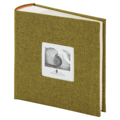 Изображение товара Фотоальбом BRAUBERG на 300 фото 10×15 см, ткань, хаки, 391188