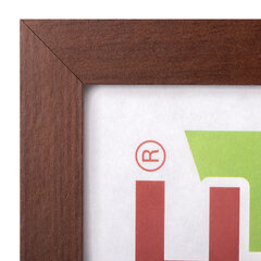 Рамка 30&times;40 см, небьющаяся, STAFF &laquo;Grand&raquo;, багет 18 мм, цвет &laquo;итальянский орех&raquo;, МДФ, 391198