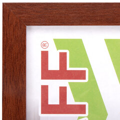 Рамка 21&times;30 см &laquo;итальянский орех" STAFF "Grand&raquo;, багет 18 мм, стекло, МДФ, 391200