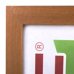 Рамка 30&times;40 см небьющаяся, STAFF &laquo;Grand&raquo;, багет 18 мм, МДФ, цвет &laquo;миланский орех&raquo;, 391201