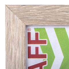 Рамка 10&times;15 см, небьющаяся, STAFF &laquo;Grand&raquo;, багет 18 мм, цвет &laquo;капучино&raquo;, МДФ, 391209