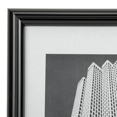Рамка 15&times;21 см небьющаяся, багет 14 мм, пластик, BRAUBERG &laquo;Original&raquo;, черная, 391228