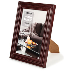 Рамка 15&times;21 см небьющаяся, багет 30 мм, МДФ, BRAUBERG &laquo;Herzog&raquo;, цвет вишня, 391254