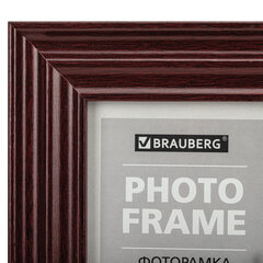 Рамка 15&times;21 см небьющаяся, багет 30 мм, МДФ, BRAUBERG &laquo;Herzog&raquo;, цвет вишня, 391254