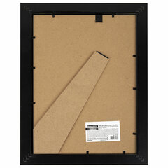 Рамка 21&times;30 см небьющаяся, КОМПЛЕКТ 3 шт., багет 29 мм, МДФ, BRAUBERG &laquo;Basic&raquo;, черная, 391261