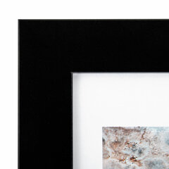 Рамка 21&times;30 см небьющаяся, КОМПЛЕКТ 3 шт., багет 29 мм, МДФ, BRAUBERG &laquo;Basic&raquo;, черная, 391261