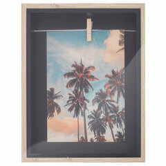 Рамка из МДФ BRAUBERG LOFT BLACK BOX, фото 13&times;18 см, с прищепкой, 20&times;25 см, 391290