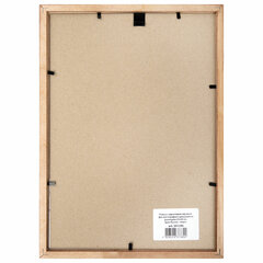 Рамка 21&times;30 см, дерево, багет 14 мм, BRAUBERG &laquo;Elegant&raquo;, венге, акриловый экран, 391295