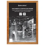 Рамка 21х30 см, дерево, багет 14 мм, BRAUBERG "Elegant", мокко, акриловый экран, 391298