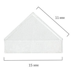 Уголки для фотографий САМОКЛЕЯЩИЕСЯ, 408 шт., 4 л. в наборе, BRAUBERG, 391311