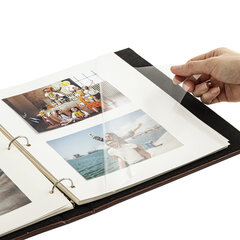 Листы для фотоальбома магнитные 23&times;28 см, КОМПЛЕКТ 10 шт., BRAUBERG, 391312