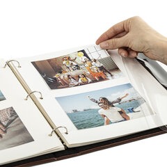 Листы для фотоальбома магнитные 23&times;28 см, КОМПЛЕКТ 10 шт., BRAUBERG, 391312