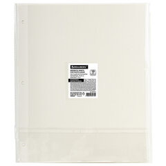 Листы для фотоальбома магнитные 23&times;28 см, КОМПЛЕКТ 10 шт., BRAUBERG, 391312