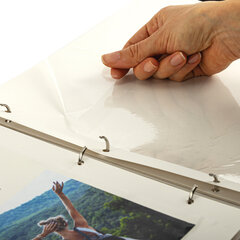 Листы для фотоальбома магнитные 30&times;32 см, КОМПЛЕКТ 10 шт., BRAUBERG, 391313