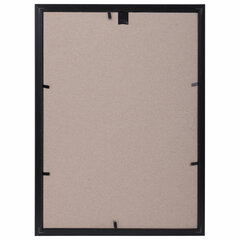 Рамка 21&times;30 см со стеклом, багет 14 мм пластик, BRAUBERG &laquo;HIT2&raquo;, матовое серебро, 391318