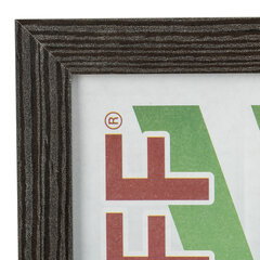 Рамка 21&times;30 см со стеклом, багет 18 мм МДФ, STAFF &laquo;Grand&raquo;, цвет венге, 391330