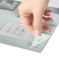 Рамка 30&times;40 см небьющаяся, аналог IKEA, багет 21 мм, МДФ, BRAUBERG &laquo;Idea&raquo;, белая, 391372