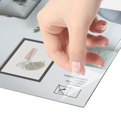 Рамка 30&times;40 см небьющаяся, аналог IKEA, багет 21 мм, МДФ, BRAUBERG &laquo;Idea&raquo;, черная, 391373