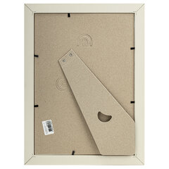 Рамка 21&times;30 см с паспарту 13&times;18 см, небьющаяся, аналог IKEA, багет 26 мм, МДФ, BRAUBERG &laquo;Zool&raquo;, цвет слоновая кость, 391376