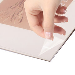 Рамка 21&times;30 см с паспарту 13&times;18 см, небьющаяся, аналог IKEA, багет 26 мм, МДФ, BRAUBERG &laquo;Zool&raquo;, цвет слоновая кость, 391376