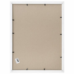 Рамка 30&times;40 см небьющаяся, багет 20 мм пластик, BRAUBERG &laquo;HIT3&raquo;, белая с двойной позолотой, 391383