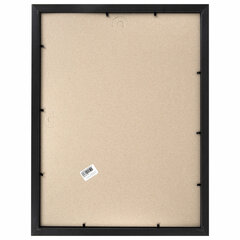 Рамка 30&times;40 см небьющаяся, багет 20 мм пластик, BRAUBERG &laquo;HIT3&raquo;, цвет темный орех с позолотой, 391384