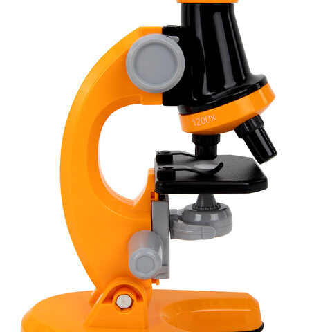 Микроскоп 30 предметов,в т.ч. 12 микропреп., 100/400/1200х подсветка,BRAUBERG KIDS, 391400