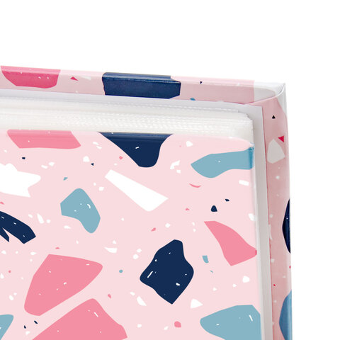 Фотоальбом BRAUBERG "Terrazzo" на 200 фото 10х15 см, твердая обложка, 391423