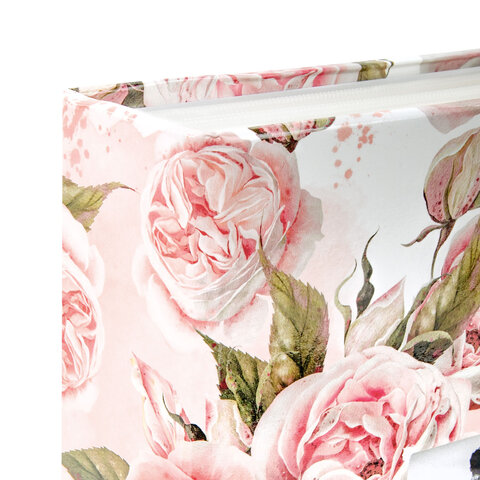 Фотоальбом BRAUBERG "Flowery love" на 200 фото 10х15 см, твердая обложка, окно под фото, 391424 - фото 8