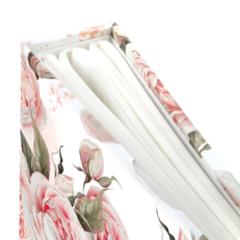 Фотоальбом BRAUBERG "Flowery love" на 200 фото 10х15 см, твердая обложка, окно под фото, 391424 - фото 5