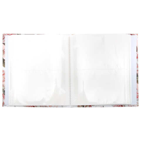 Фотоальбом BRAUBERG "Flowery love" на 200 фото 10х15 см, твердая обложка, окно под фото, 391424 - фото 3