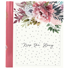 Фотоальбом BRAUBERG &laquo;Blossom&raquo;, на 20 магнитных листов, 23&times;28 см, твердая обложка, спираль, 391425