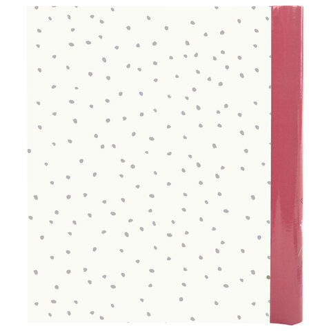 Фотоальбом BRAUBERG "Blossom", на 20 магнитных листов, 23х28 см, твердая обложка, спираль, 391425