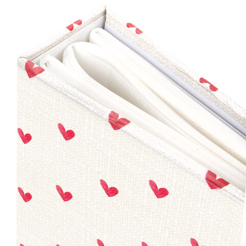 Фотоальбом BRAUBERG "Cute hearts" на 200 фото 10х15 см, твердая обложка, 391427