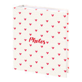 Фотоальбом BRAUBERG "Cute hearts" на 200 фото 10х15 см, твердая обложка, 391427
